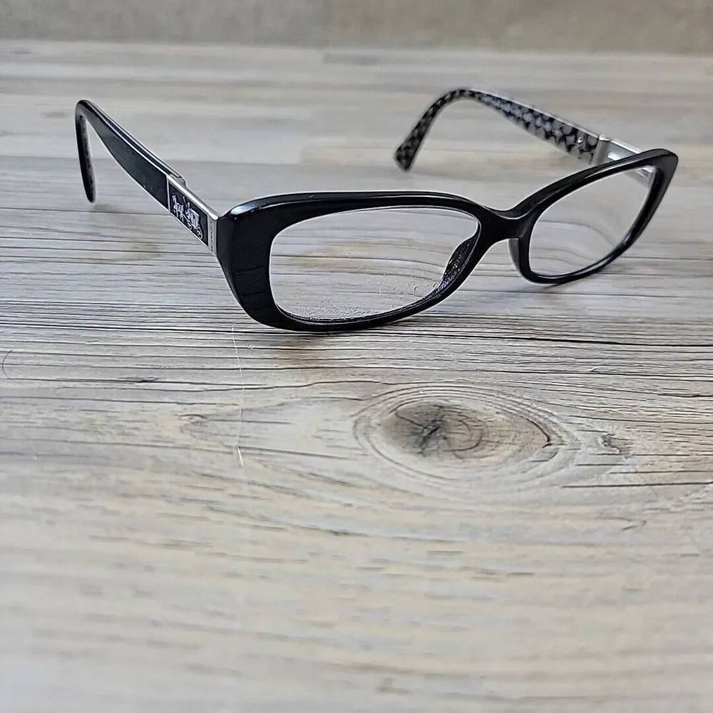 COACH HC 6063 5261 Eyeglasses Black‎ Military Sig C FRAMES ONLY 51-15 135 - Picture 3 of 14